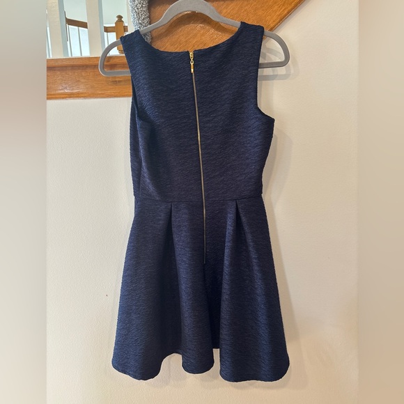 Copper Key Women’s Navy and Metallic Dress - Small - Picture 4 of 6